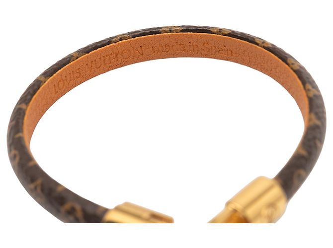 Twist Bracciale Petite Malle Keep It Monogramma Marrone Louis Vuitton - vista 5