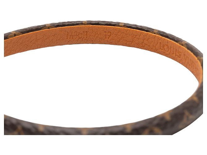Twist Bracciale Petite Malle Keep It Monogramma Marrone Louis Vuitton - vista 6