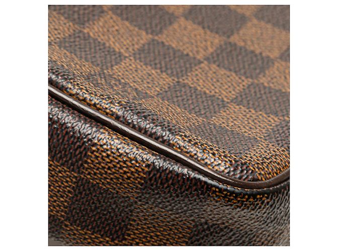 Pochette Billets Macao Damier Ebene Marrone Louis Vuitton - vista 9