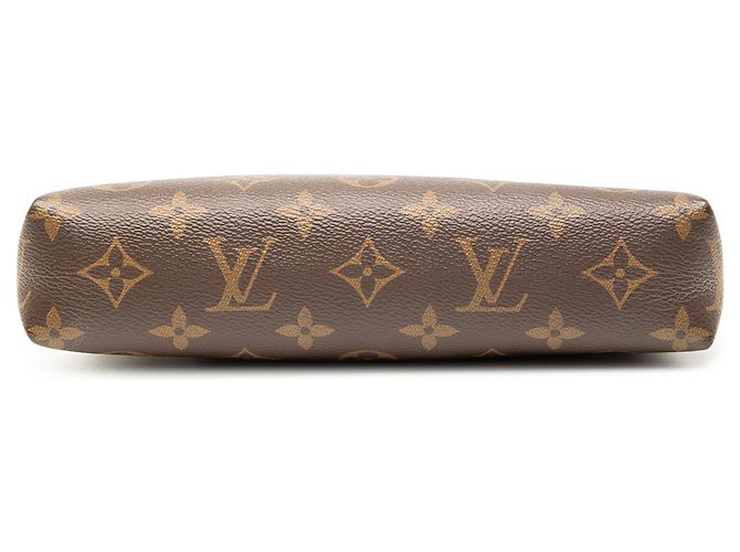 Clutch Pallas Monogram Marrone Louis Vuitton - vista 3