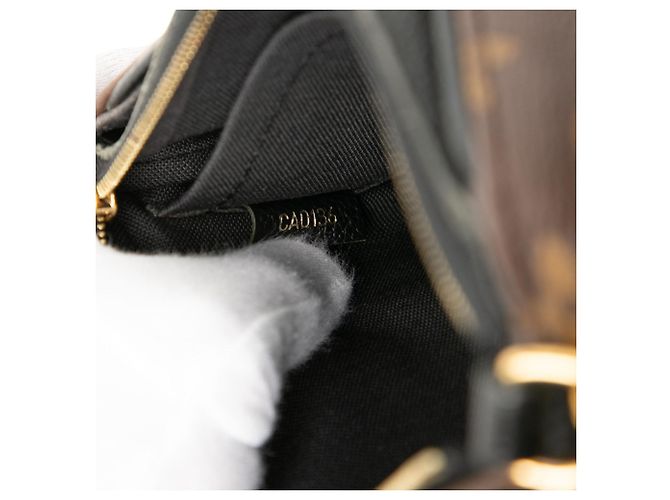 Clutch Pallas Monogram Marrone Louis Vuitton - vista 6