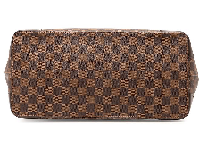 Louis Vuitton Borsa Hampstead MM Damier Ebene Marrone - vista 3