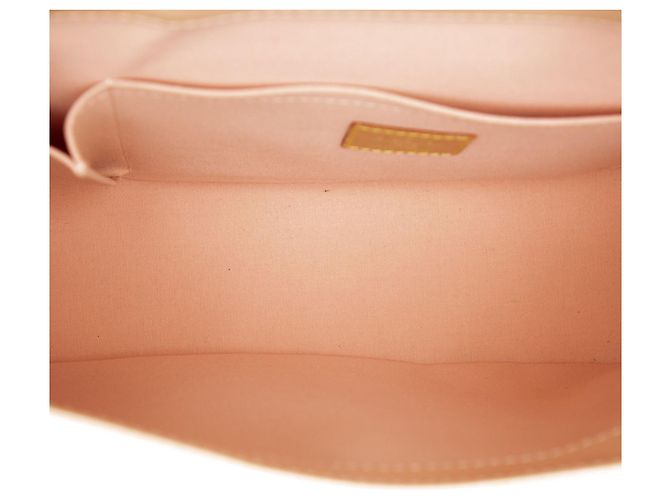 Louis Vuitton Pink Monogram Vernis Biscayne Bay GM Rosa - vista 4