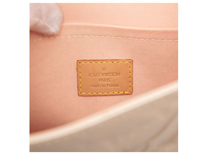 Louis Vuitton Pink Monogram Vernis Biscayne Bay GM Rosa - vista 5