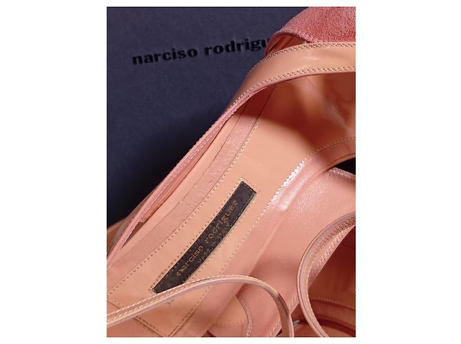 Autre Marque Sandali con cinturini NARCISO RODRIGUEZ Corallo - vista 4