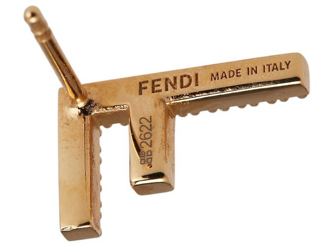 Fendi F Strass-Ohrstecker - Ansicht 4