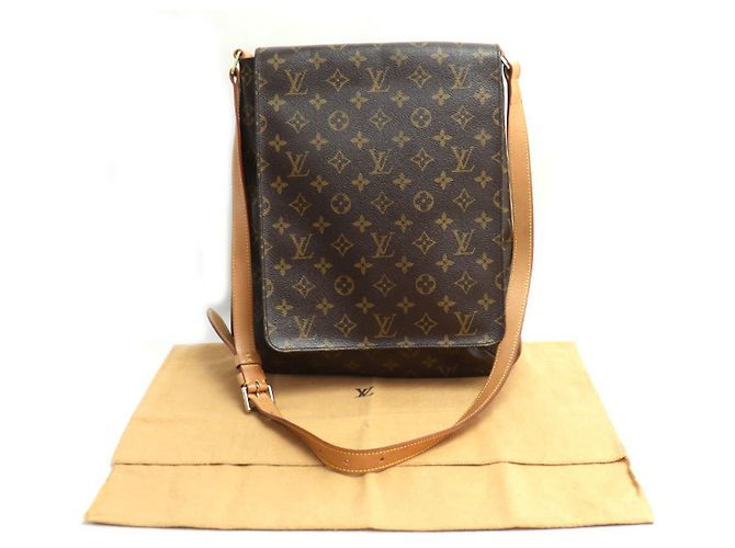 Borsa a Spalla Musette Louis Vuitton Monogramma - vista 8