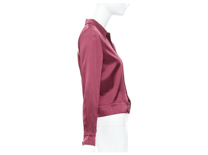 Reformation Not Your Baby bestickte Cropped-Jacke - Ansicht 4