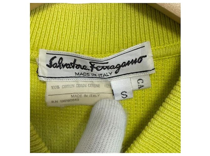 Strickkleid Salvatore Ferragamo Golden Gelb - Ansicht 4