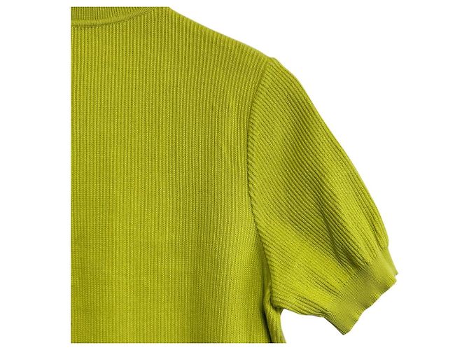 Strickkleid Salvatore Ferragamo Golden Gelb - Ansicht 7