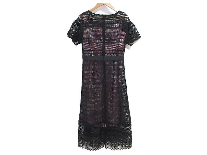 Autre Marque Mika Ninagawa Hanabi Spitzenkleid Set Schwarz - Ansicht 2