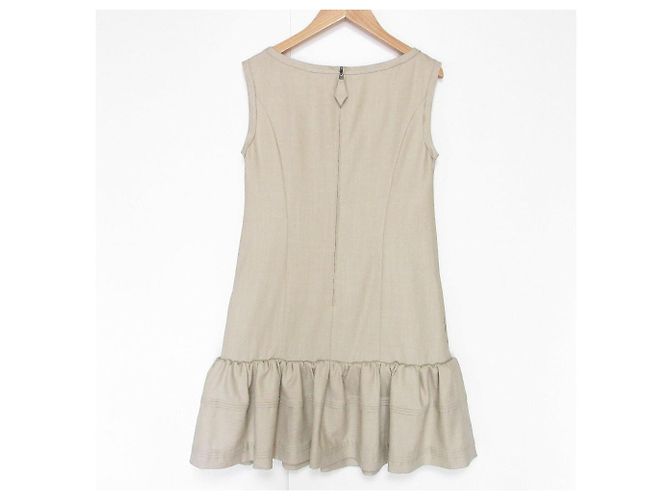Autre Marque Leinenkleid FOXEY NEW YORK Beige - Ansicht 2