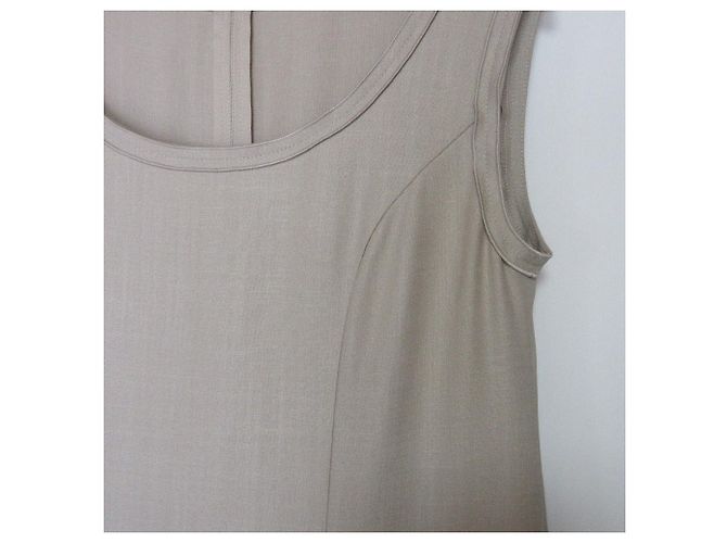 Autre Marque Leinenkleid FOXEY NEW YORK Beige - Ansicht 3