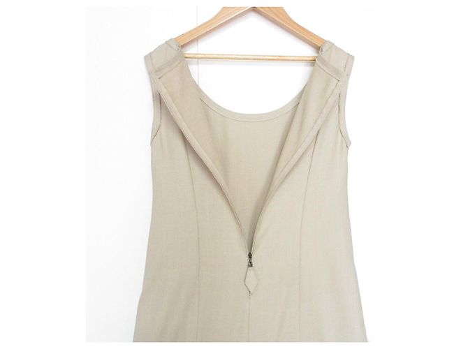 Autre Marque Leinenkleid FOXEY NEW YORK Beige - Ansicht 4