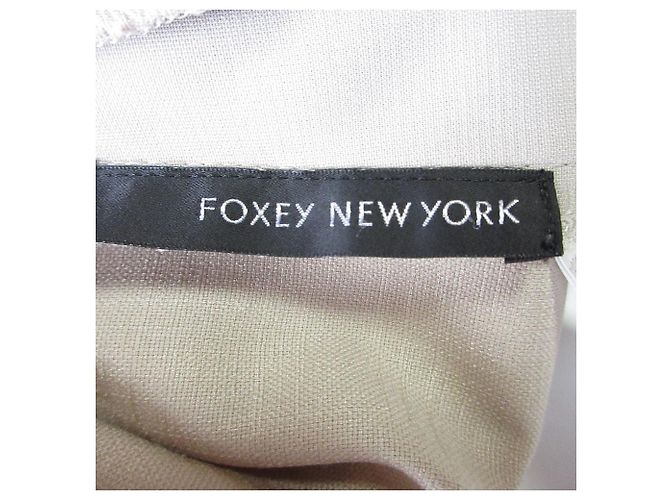 Autre Marque Leinenkleid FOXEY NEW YORK Beige - Ansicht 5