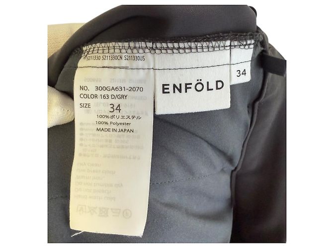 Autre Marque ELASTISCHE JODHPURS-HOSEN ENFOLD Braun Anthrazitgrau - Ansicht 5