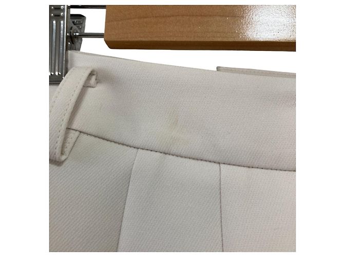 Autre Marque Shorts incrociati matelassé J. Dot Bianco Bianco sporco - vista 11