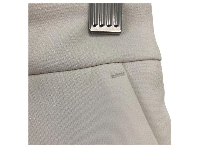 Autre Marque Shorts incrociati matelassé J. Dot Bianco Bianco sporco - vista 8