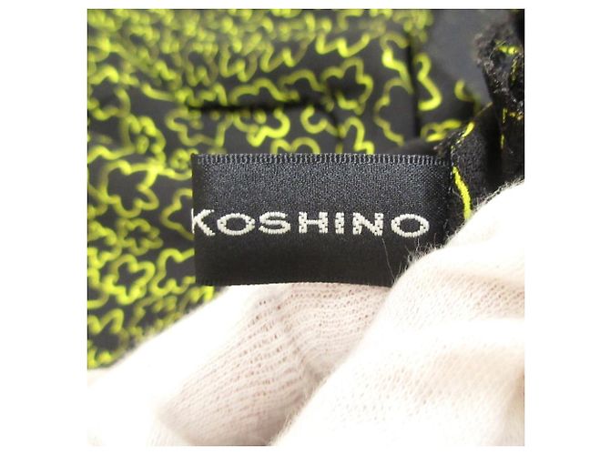 Autre Marque Hiroko Koshino Kleid Schwarz Gelb - Ansicht 8