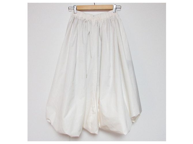 Autre Marque Falda Midi Cen Balloon Blanco - vista 2