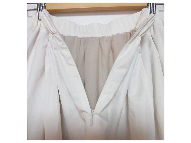 Autre Marque Falda Midi Cen Balloon Blanco - vista 4