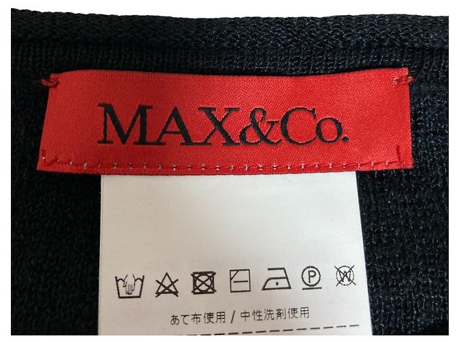 Autre Marque Top de punto MAX&Co. Negro - vista 5