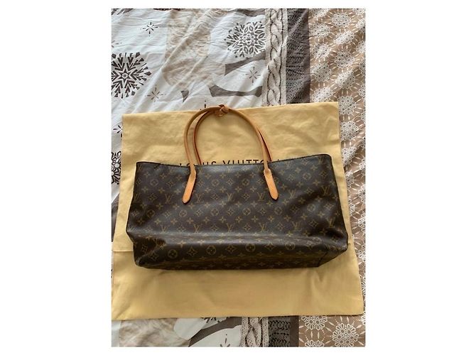 Borsa a mano Louis Vuitton Raspail MM Marrone in Tela - vista 2
