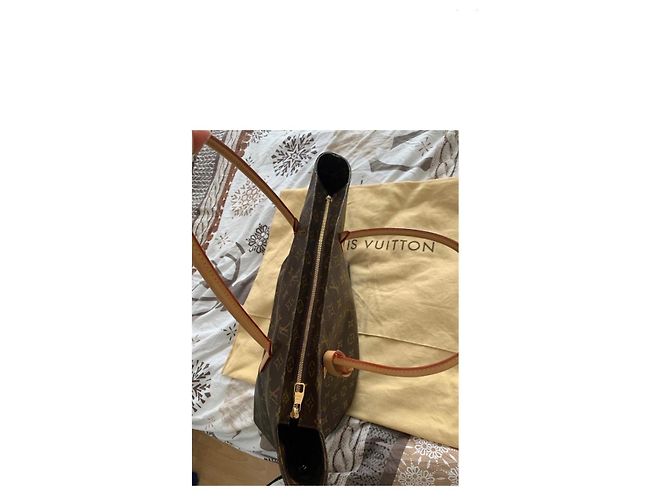 Borsa a mano Louis Vuitton Raspail MM Marrone in Tela - vista 3