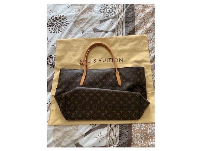 Borsa a mano Louis Vuitton Raspail MM Marrone in Tela - vista 4