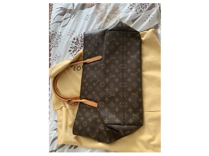 Borsa a mano Louis Vuitton Raspail MM Marrone in Tela - vista 6