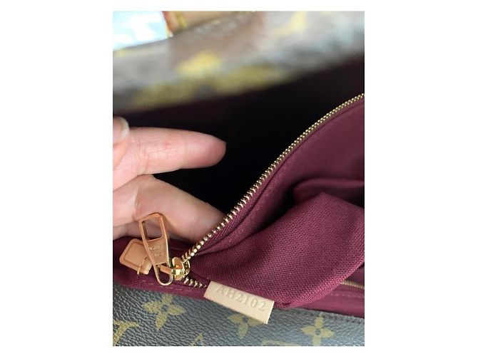 Borsa a mano Louis Vuitton Raspail MM Marrone in Tela - vista 9
