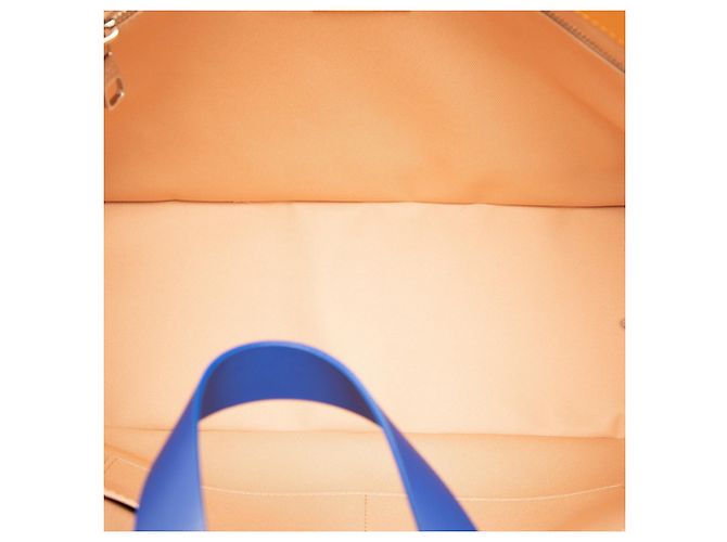Louis Vuitton Saffran Leder Tote Bag Golden Orange - Ansicht 4