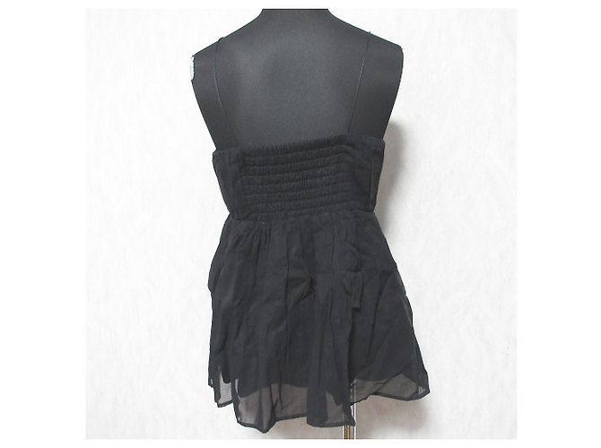 Autre Marque Top in cotone MICA&DEAL Nero - vista 2