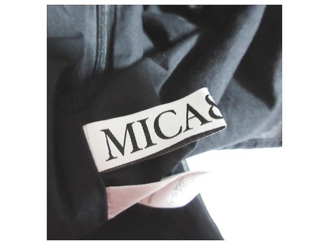 Autre Marque Top in cotone MICA&DEAL Nero - vista 4
