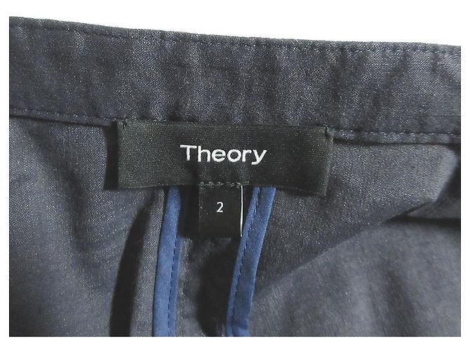 Giacca senza colletto in lino elasticizzato ECO CRUNCH di Theory - vista 4