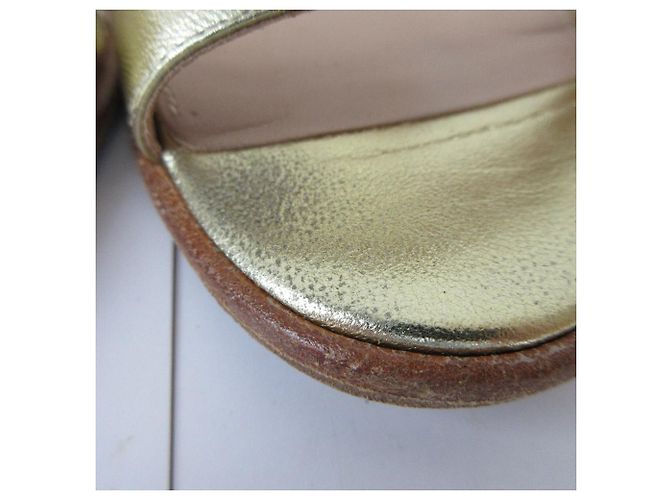 Autre Marque Sandali con zeppa Pellico Sunny D'oro - vista 12