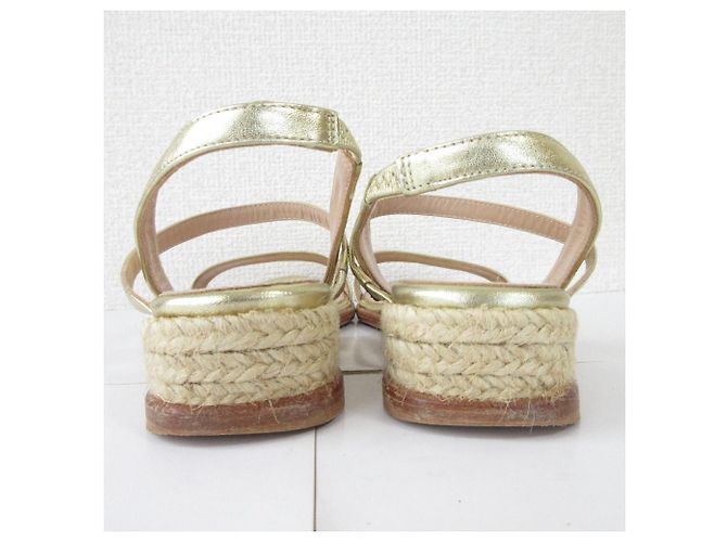 Autre Marque Sandali con zeppa Pellico Sunny D'oro - vista 5