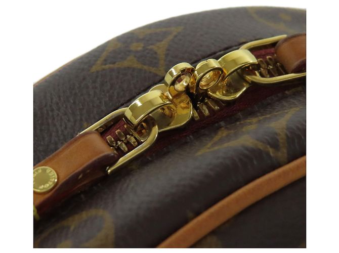Borsa a Spalla Boite Chapeau Souple MM M45647 di Louis Vuitton Marrone Monogramma - vista 12