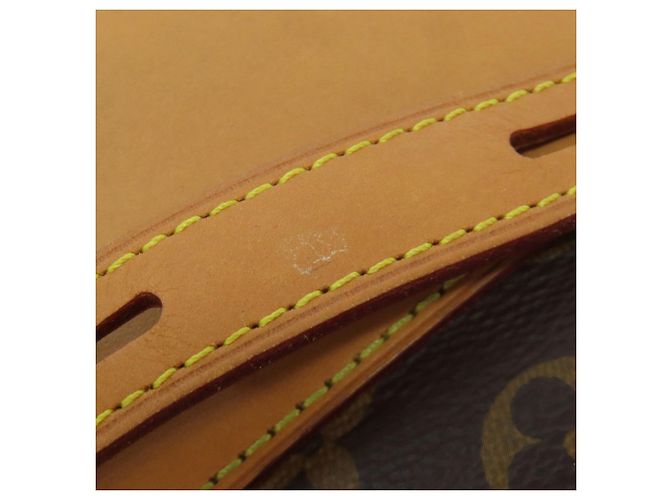 Borsa a Spalla Boite Chapeau Souple MM M45647 di Louis Vuitton Marrone Monogramma - vista 15