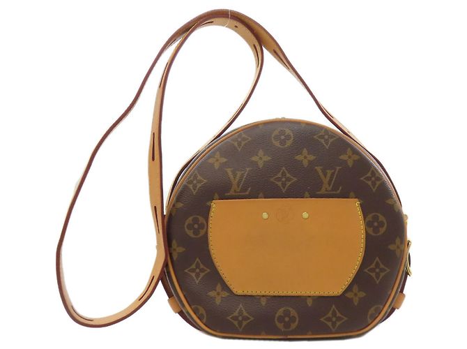 Borsa a Spalla Boite Chapeau Souple MM M45647 di Louis Vuitton Marrone Monogramma - vista 2