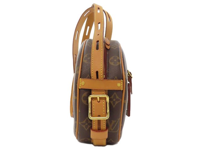 Borsa a Spalla Boite Chapeau Souple MM M45647 di Louis Vuitton Marrone Monogramma - vista 3