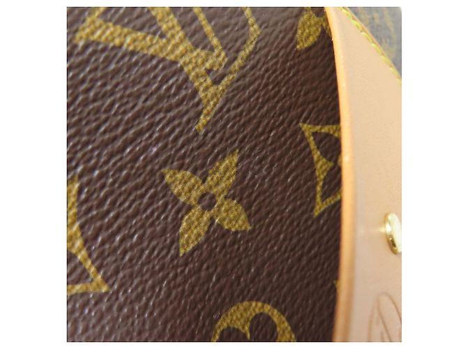 Borsa a Spalla Boite Chapeau Souple MM M45647 di Louis Vuitton Marrone Monogramma - vista 9