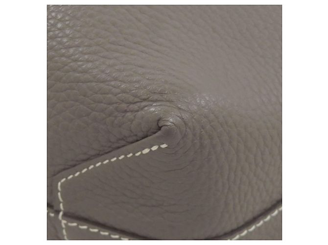 Borsa Tote Double Sens 28 Hermès Marrone Bianco - vista 18