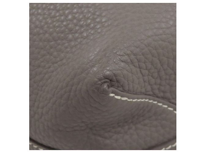 Borsa Tote Double Sens 28 Hermès Marrone Bianco - vista 19