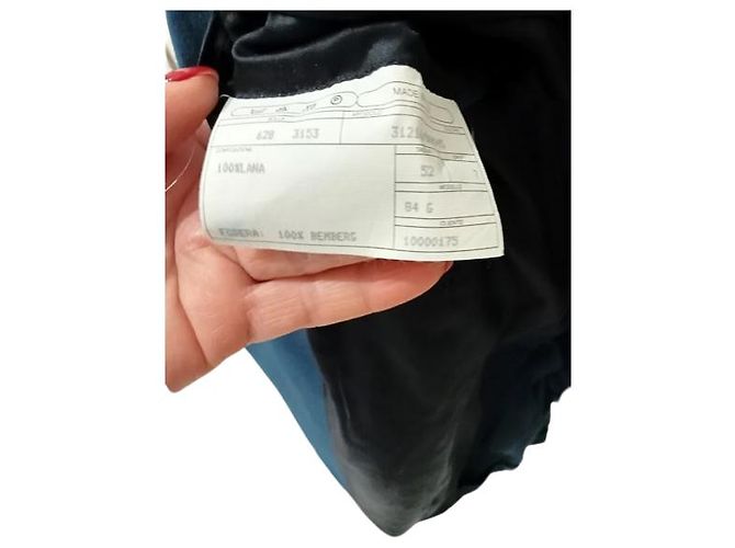 Autre Marque BLAZER UOMO ISAIA BLU 52 Blu scuro - vista 7