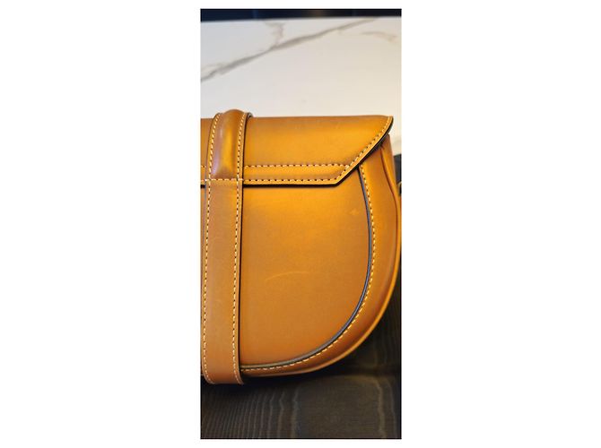 Borsa Céline Small 16 Camel in pelle di vitello Cammello - vista 10