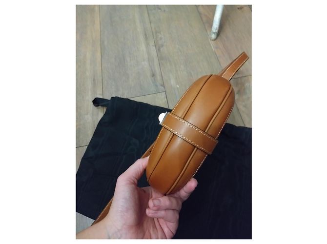Borsa Céline Small 16 Camel in pelle di vitello Cammello - vista 18