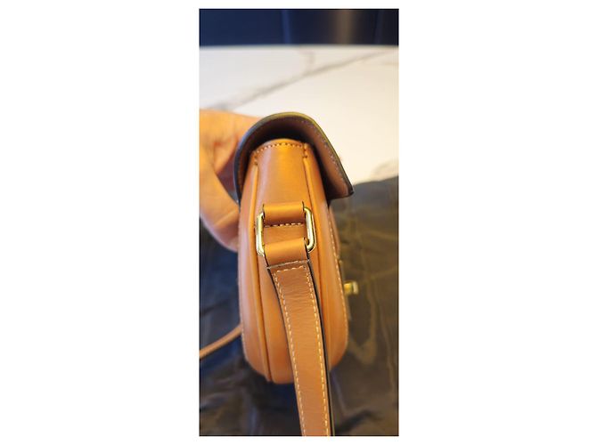 Borsa Céline Small 16 Camel in pelle di vitello Cammello - vista 7