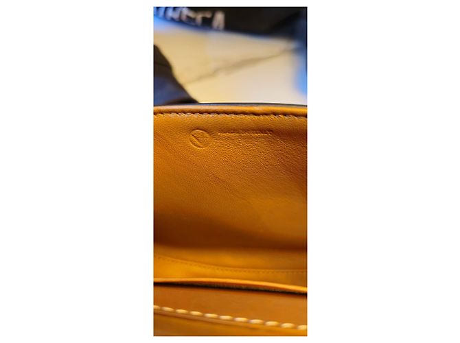 Borsa Céline Small 16 Camel in pelle di vitello Cammello - vista 9