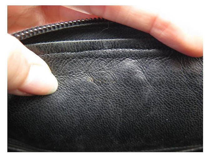 Chanel Bowling Mademoiselle Bolso de Cuero de Cocodrilo Negro - vista 11